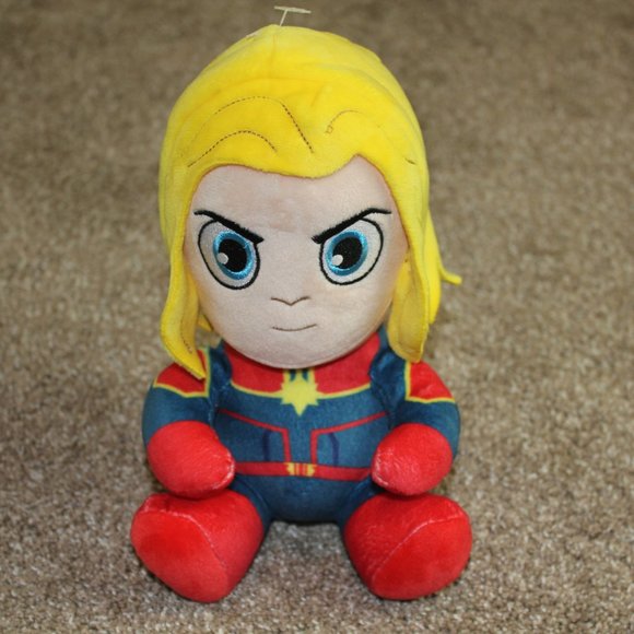 Kidrobot Toys Marvel Kidrobot Captain Marvel Plush Stuffed Toy